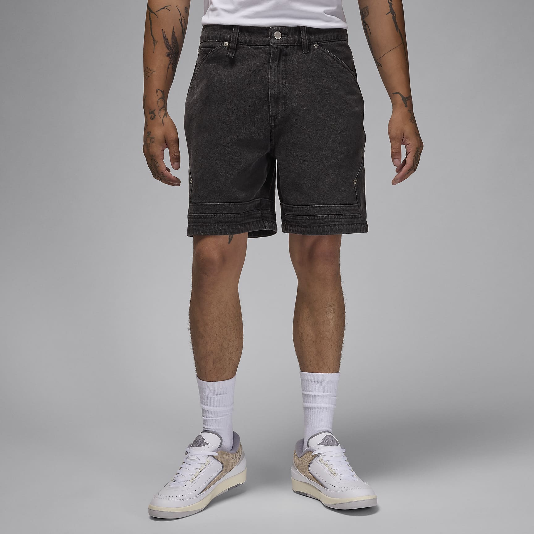 Air Jordan Men's Denim Shorts. Nike ID
